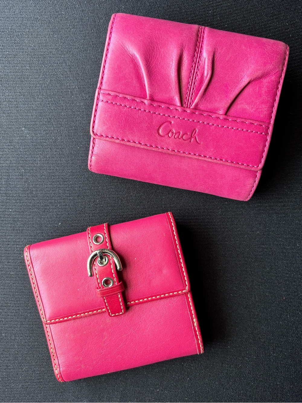 💕💗Y2K COACH Soho Leather Wallet Set💕💗